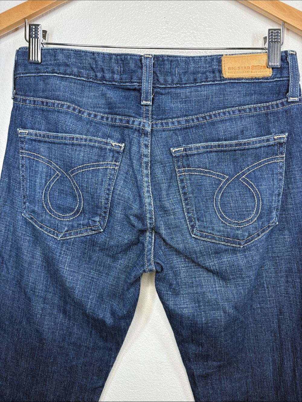 Big Star 1974 Medium Wash High Rise Jeans Women Size 26